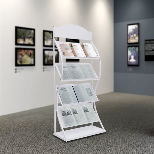 Floor standing magazine rack - floor-standing,