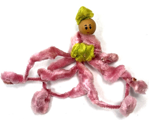 Vintage chenille pipe cleaner - pipe,