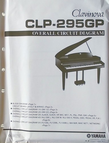 Yamaha clp 295gp clavinova - yamaha, clp-295gp