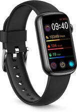 FITVII Slim Fitness Tracker with Blood Oxygen, Blood Pressure, 24/7 Heart Rate 