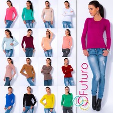 Ladies Casual Top Scoop Neck