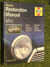 MINI HAYNES RESTORATION MANUAL buy restore repair BMC COOPER S 850 ++ 1959-2000