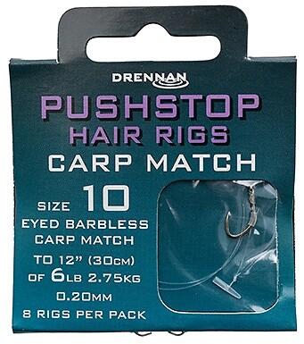 Drennan pushstop hair rigs - drennan,