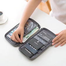 Family passport holder travel - passport,