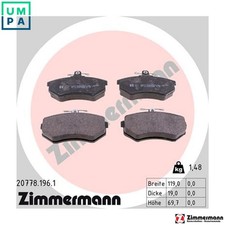 BRAKE PAD SET DISC BRAKE