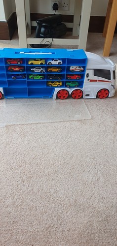 Toy truck with - with, cars,