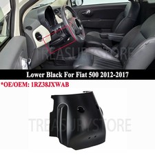 For Fiat 500 2012-2017 Black