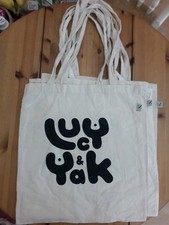 Lucy & Yak Textile Tote Bag, Organic Cotton, 14.5x16.5 Inches