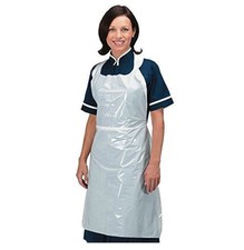 PPE SIA Heath Aprons Polyethylene Plastic Single Use Disposable 50 Pack