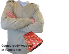 XL NATO Officer Army Jumper Sweater Pullover Military in READY WRAPPED FOR XMAS