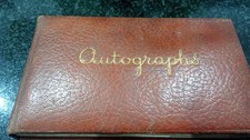 Autograph book seems to be mainly 19'40's / Manchester Hippodrome / almost full