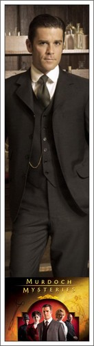 Murdoch mysteries bookmarks - murdoch,