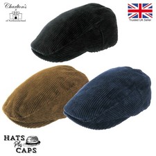 Cord Flat Cap 100% Cotton