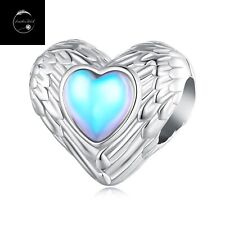 Moonstone Guardian Angel Heart