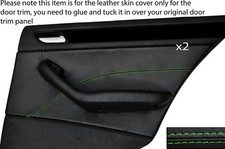 Green stitch rear door - 2x,