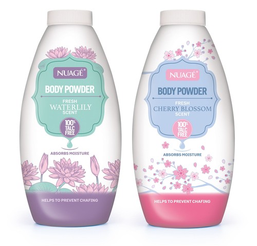 Body powder cherry - powder,
