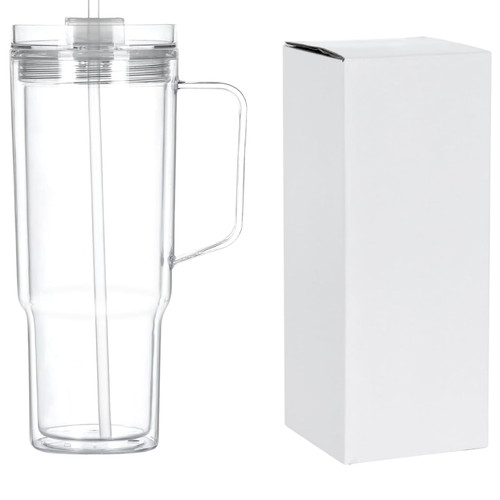 40oz acrylic snowglobe tumbler - 40oz,