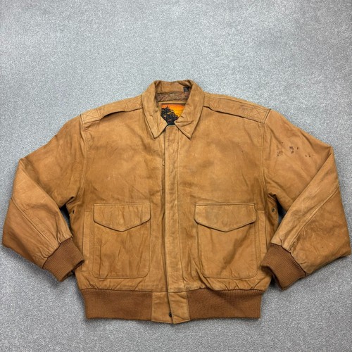 Leather flying jacket - flying, adult