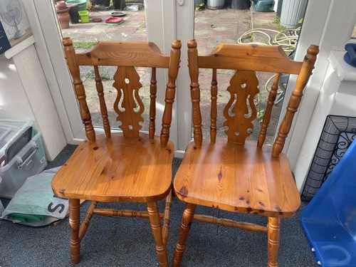 Wooden chairs farmhouse - chairs,