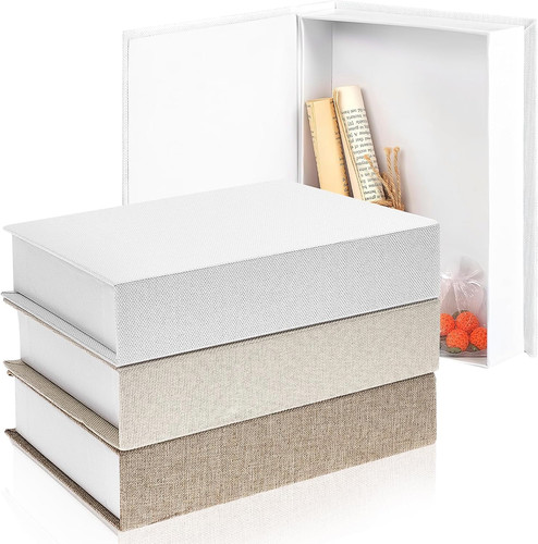 3pcs faux books for - faux,
