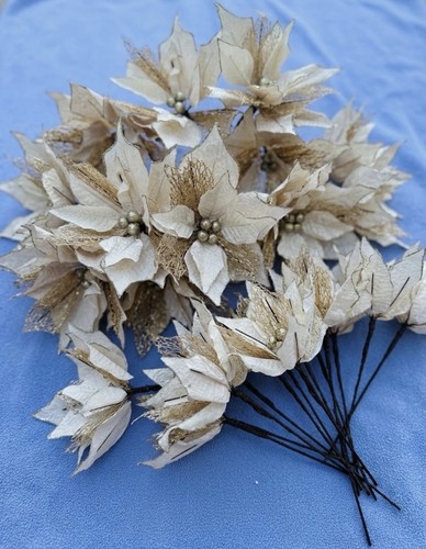 Artificial poinsettia flower - poinsettia,