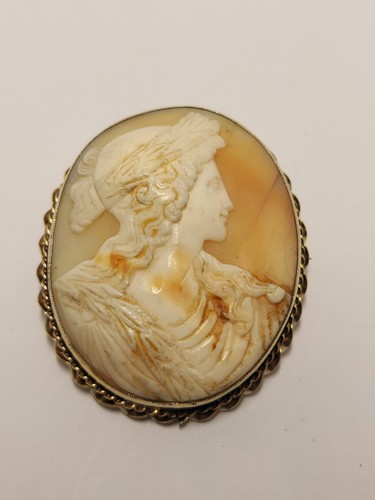 Antique shell cameo - antique,