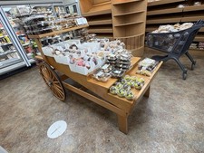 Display Cart WheelbarrowFor Shop /Bakery for Cake/pastries Cayuga Cabinets Inc