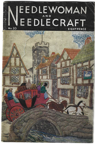 Needlewoman needlecraft - &,