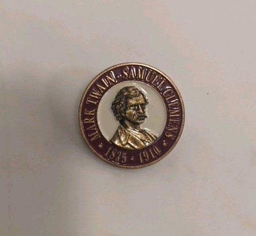Vintage mark twain - lapel, pin