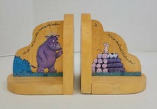 2011 Pair of Wooden Bookends