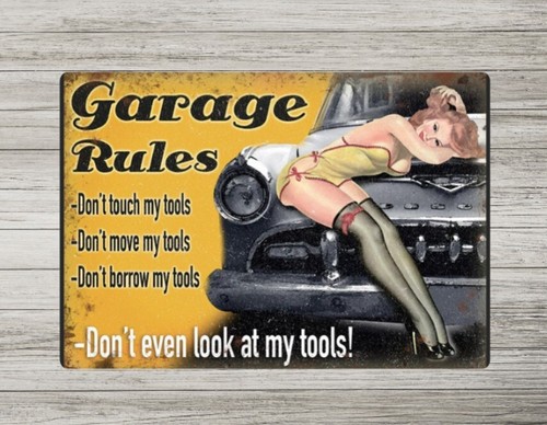 Vintage garage rules - vintage,