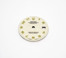 Lady Rolex White Jubilee 18K Oyster Perpetual Datejust Watch Dial 