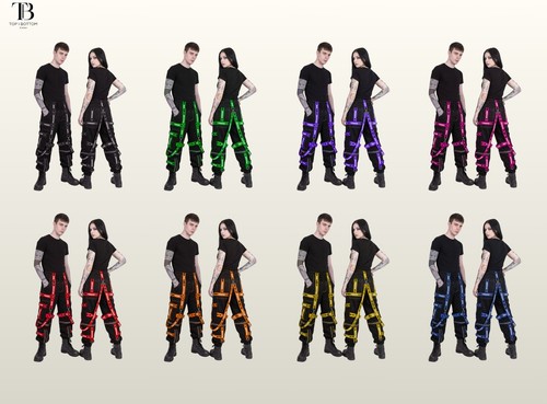 Gothic emo multi - multi, pocket