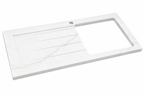 Sink surround with right - surround, right-hand