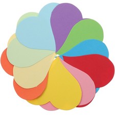  100 Pcs Heart Shaped Post