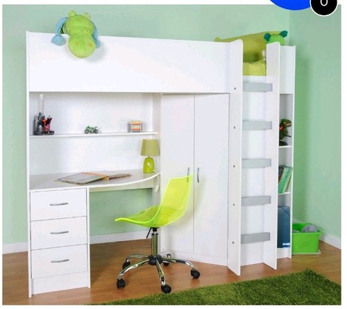 Calder high sleeper - sleeper, bed