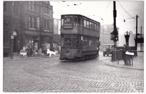 Vintage salford corp tramways - corp,
