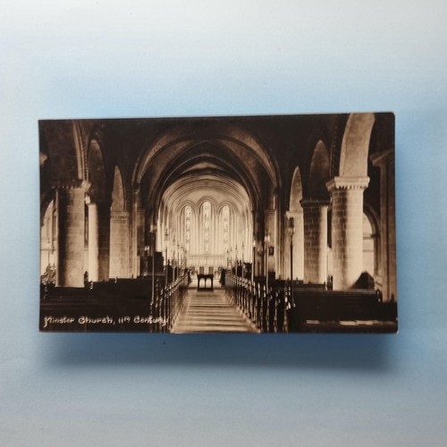 Thanet minster postcard - thanet,