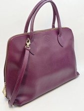 Borse In Pelle Burgundy Wine