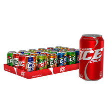 (24 Pack) ICE Flavoured Fizzy