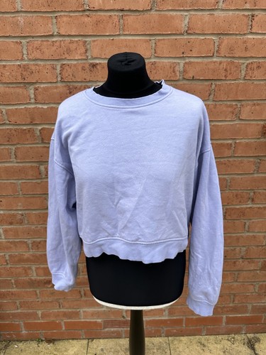 Zara lilac cropped sweater - lilac,
