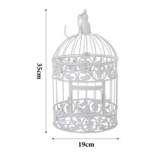 Extra Large Bird Cage Rolling Metal Parrot Cage Pet Wide Flight Cage with Stand