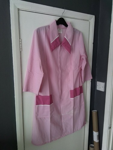 Ladies nylon vintage pinny - vintage,