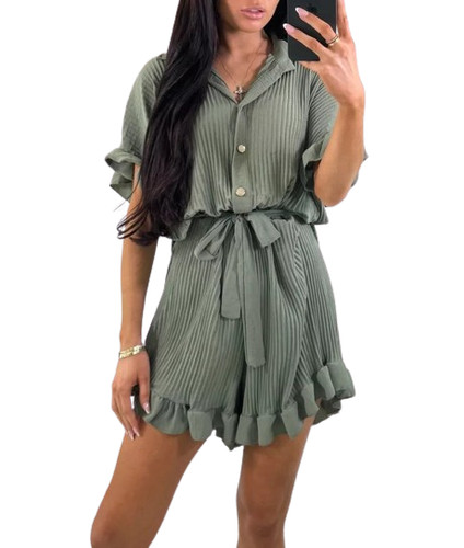 Women gold button - women,