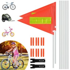 2PCS Safety Flag For Bicycle