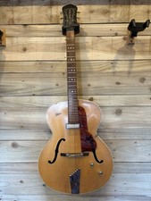 1950’s Hofner Senator Archtop – Rare Vintage, Original Guard + Pickup