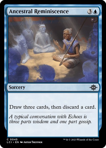 Ancestral reminiscence lci - reminiscence, |