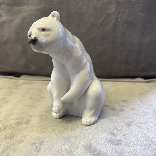 Vintage lladro polar bear - vintage,