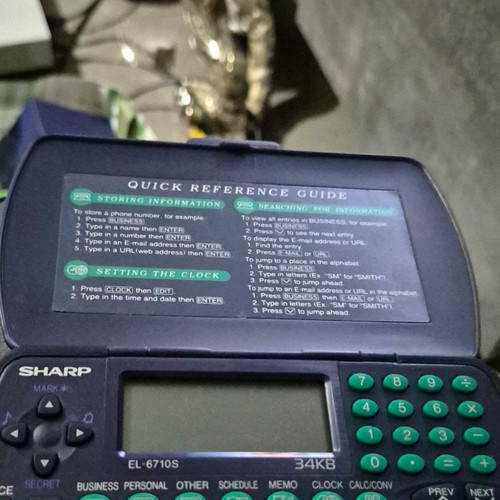 Sharp 6710s electronic - sharp,