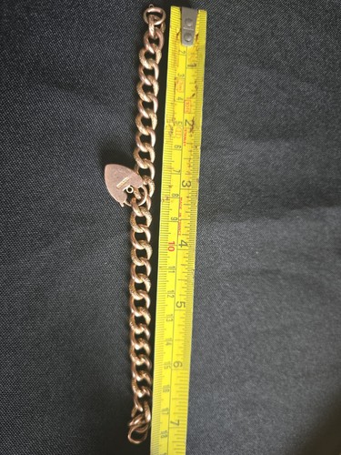 Antique 9ct rose gold - rose,